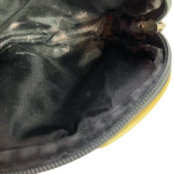 Saks Fifth Avenue Logo Full Zip Coin Purse Plastic Full Zip Cosmetic Bag Tote - Picture 15 of 16